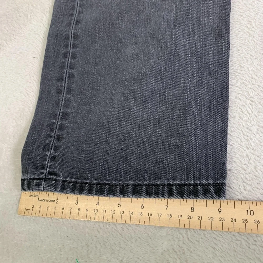 Vintage Levis 501 Jeans Mens 38x32 Gray Medium Wash Straight Cotton Button Fly